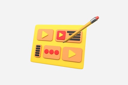 Preview: Storyboard 3D Illustration