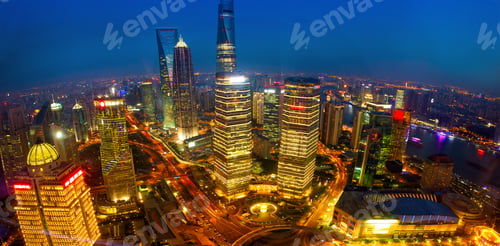 Preview: Shanghai aerial view