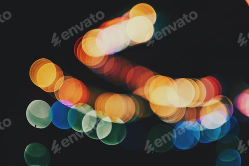 Preview: Bokeh lights background