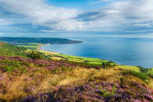 Preview: The beautiful view from Ravenscar out to Robinhood's Bay