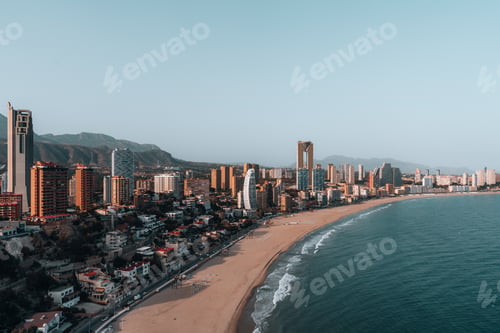Preview: Streets of Benidorm, Costa Blanca, viewpoint