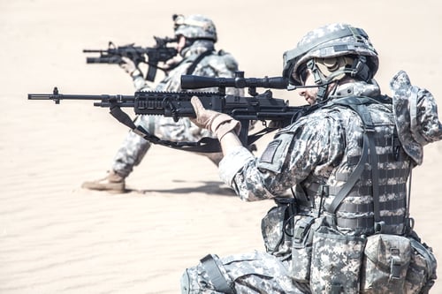 Preview: infantrymen in action