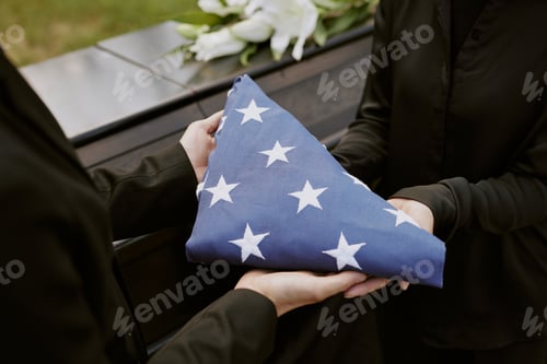 Preview: Hands Holding Flag