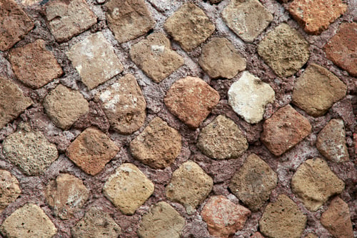 Preview: Ancient stone wall in the ancient city of Ostia Antica in Italy