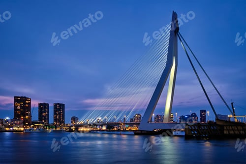 Preview: Erasmus Bridge, Rotterdam, Netherlands
