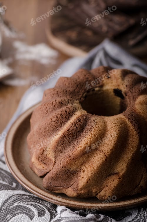 Preview: Monkey bread with chocolate, food photography