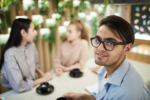 Preview: Guy in cafe