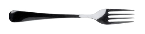 Preview: Silver fork cutlery isolated on white background