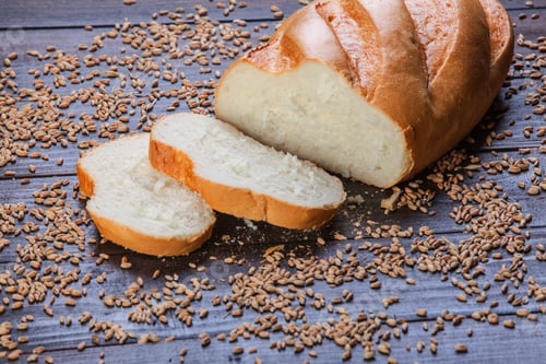 Preview: Delicious bread on a wood table
