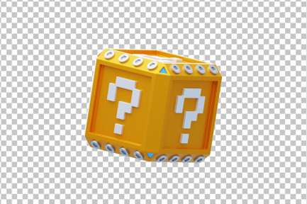 Preview: Question Mark Box 3D Icon