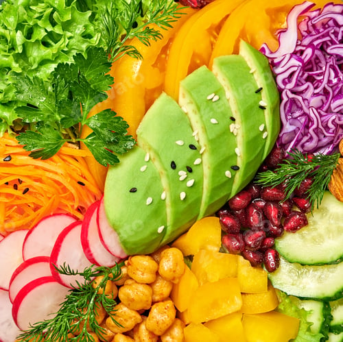 Preview: Salad closeup