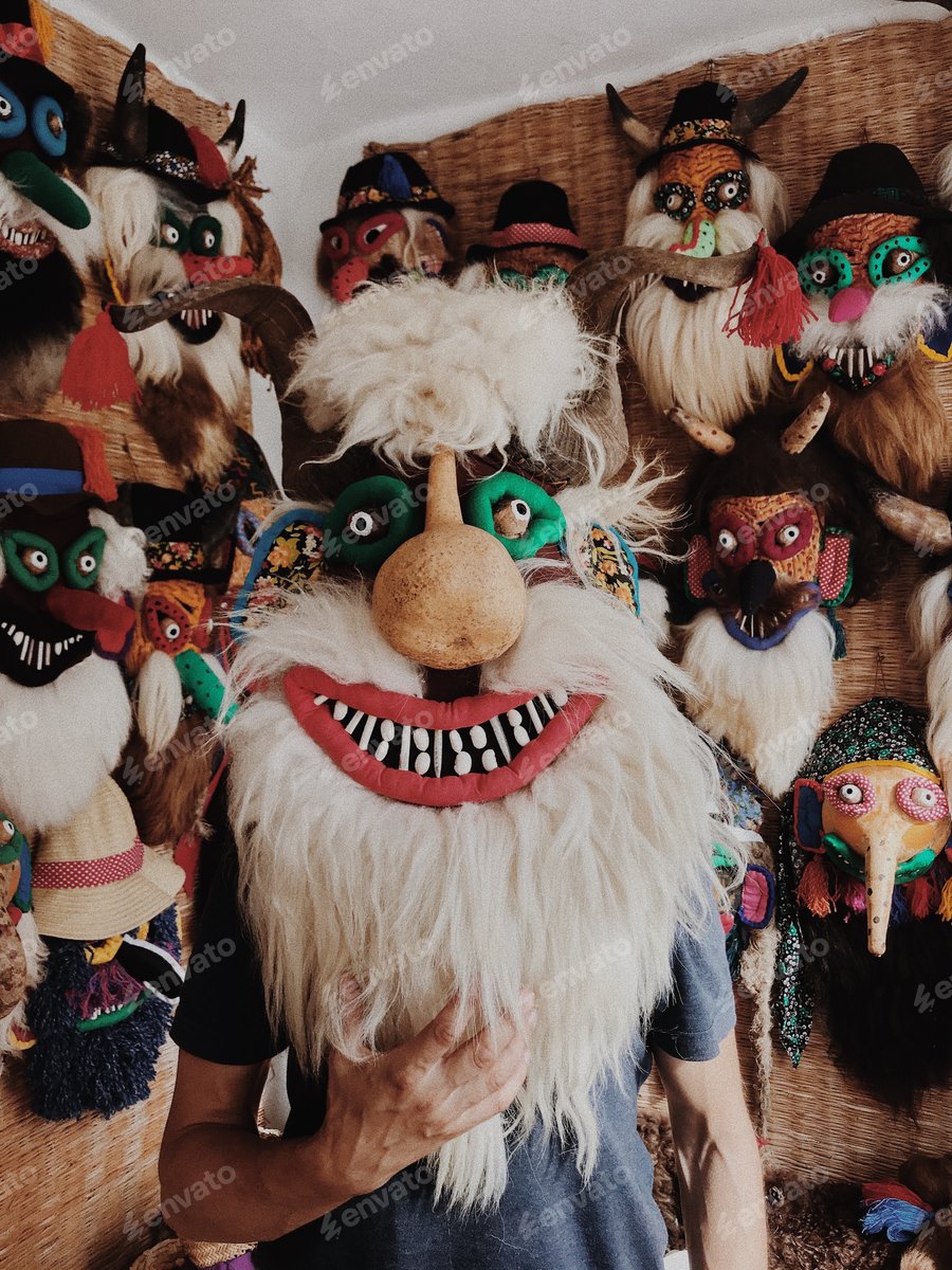 Cover for Man with a funny mask