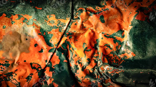 Preview: copper sheet with colorful. background or textura patterns