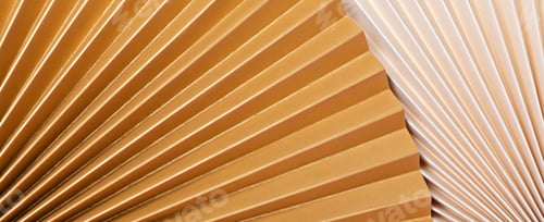 Preview: Abstract background with textured paper fans