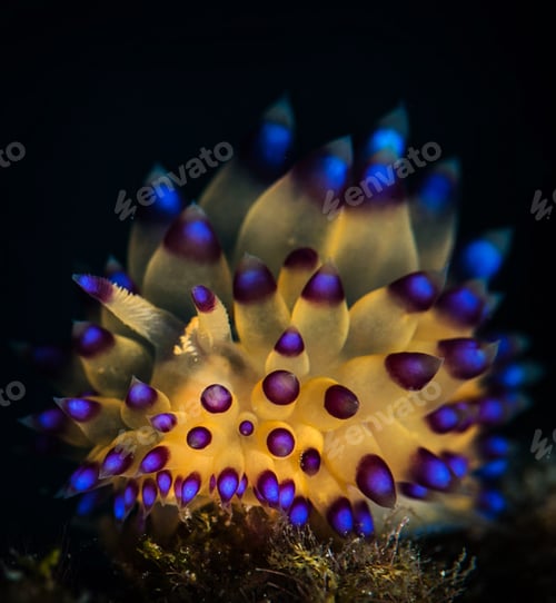Preview: Colorful sea life underwater, shallow underwater seascape