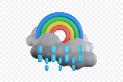 Preview: 3D Drizzling With Rainbow