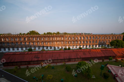 Preview: Cellular Jail in Port Blair, Andaman, India. Historical building built by the British.