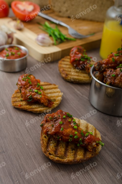 Preview: Spicy chicken wings