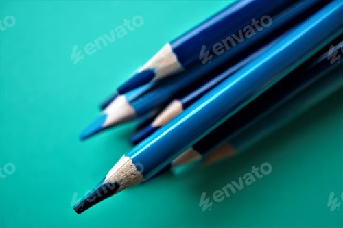 Preview: Colors, Design, Draw, Art, Colorful, Pencils, Backgrounds, Blue