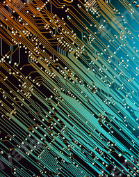 Preview: Close up of a Printed Circuit Board