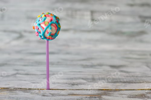 Preview: Ball-shaped dessert with glaze