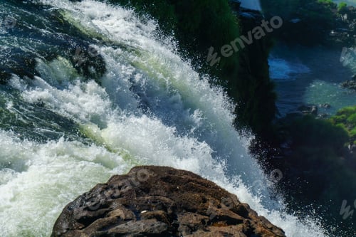 Preview: Iguazu Falls is a series of waterfalls on the border of Brazil and Argentina