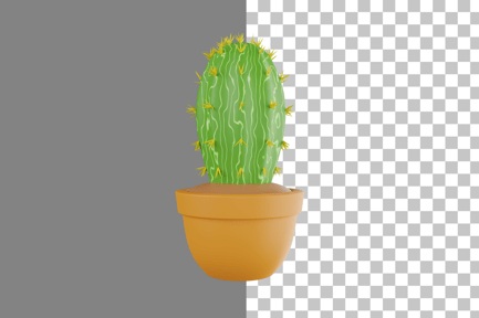 Preview: Cactus Plant 3D Icon