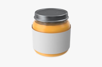Preview: Jarred Baby Food Container