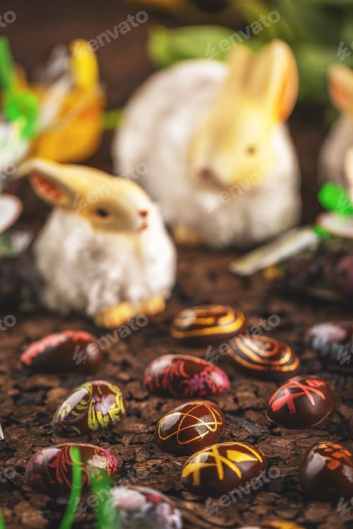 Preview: Chocolate Easter eggs