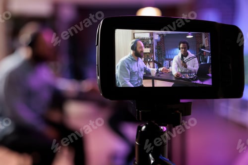 Preview: Podcast Recording with Camera in a Home Studio