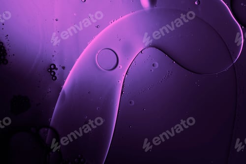 Preview: abstract liquid purple paint