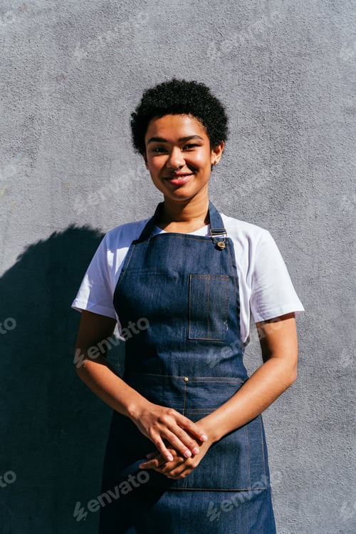 Preview: Barista working in a bar cafeteria