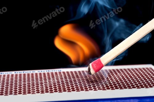 Preview: Matchstick on fire