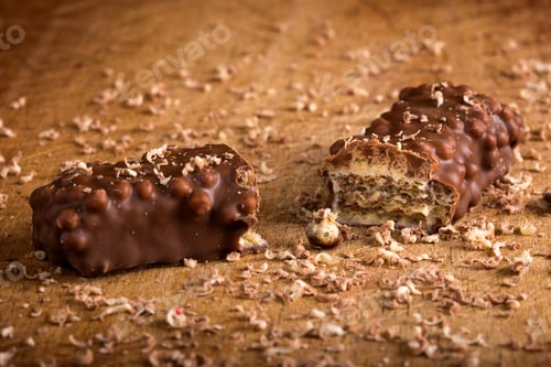 Preview: Chocolate bar with caramel and nut