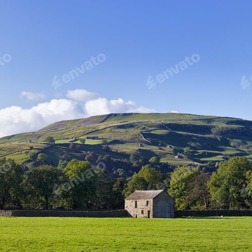 Preview: Barn, Swaledale, Yorkshire Dales National Park, England