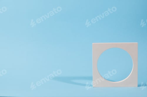 Preview: Minimal abstract cosmetic background for product presentation. Cosmetic bottle podium
