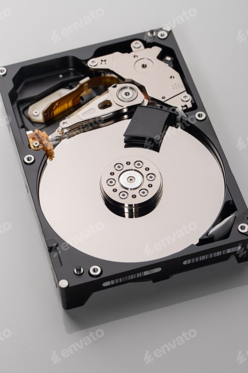 Preview: front view new disk drive on white surface laptop computer online desktop horizontal cd