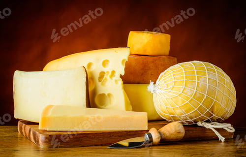 Preview: Cheese Types in Still Life