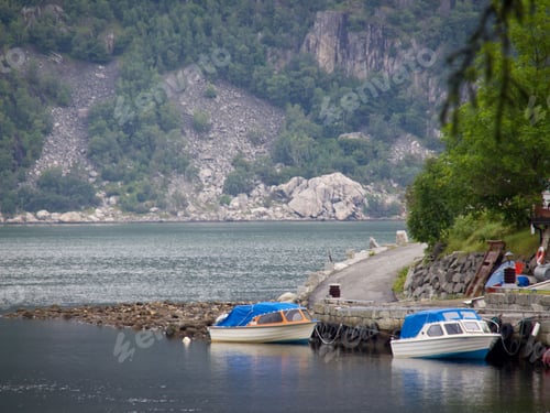 Preview: Beautiful landscape view of the Fjord in Norway