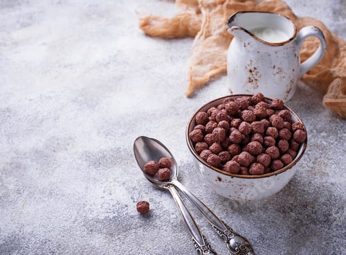 Preview: Cocoa balls corn flakes for breakfast