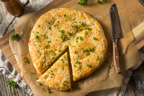 Preview: Homemade Russian Cheese Stuffed Bread