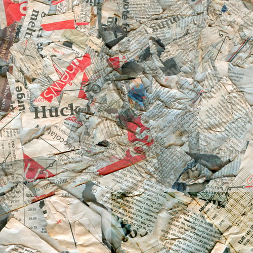 Preview: Abstract newspaper dirty damaged background