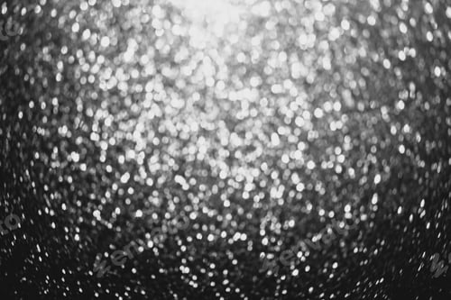 Preview: abstract monochrome glitter background bokeh