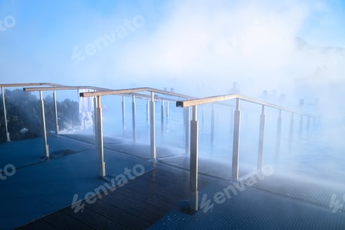 Preview: Blue Lagoon, Iceland. Geothermal spa for rest and relaxation in Iceland.