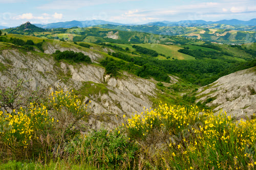 Preview: Rural landscape near San Polo and Canossa, Emilia-Romagna