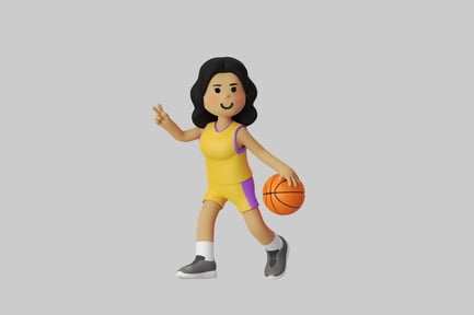 Preview: Basketball player character