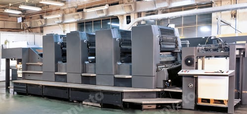 Preview: CMYK-offset printer in Factory