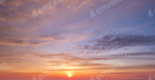 Preview: Sunset sky background