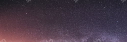 Preview: Real Colorful Night Sky Stars With Milky Way
