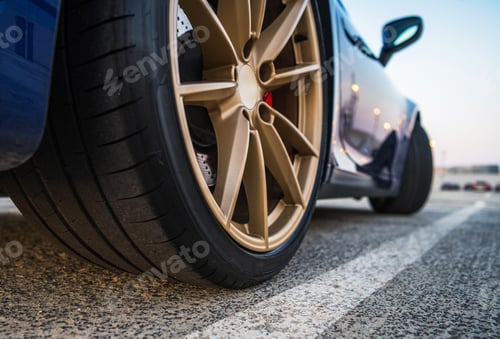 Preview: Supercar Parked Inside Parking Spot